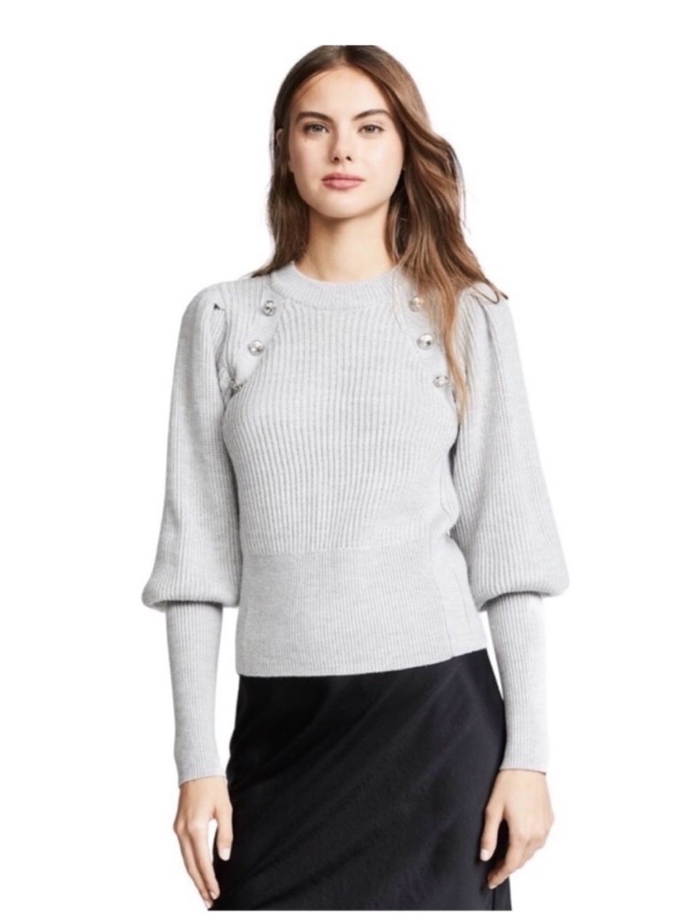 Veronica Beard wool sweater Gray Small
